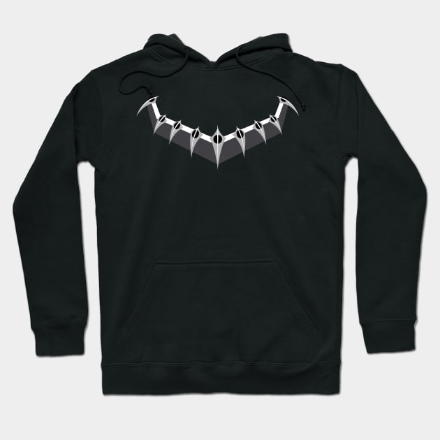 Black Panther Collar Hoodie by Lupa1214